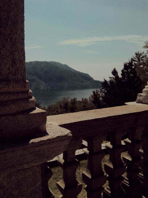 vista sul lago Maggiore dal Sacro Monte di Ghiffa